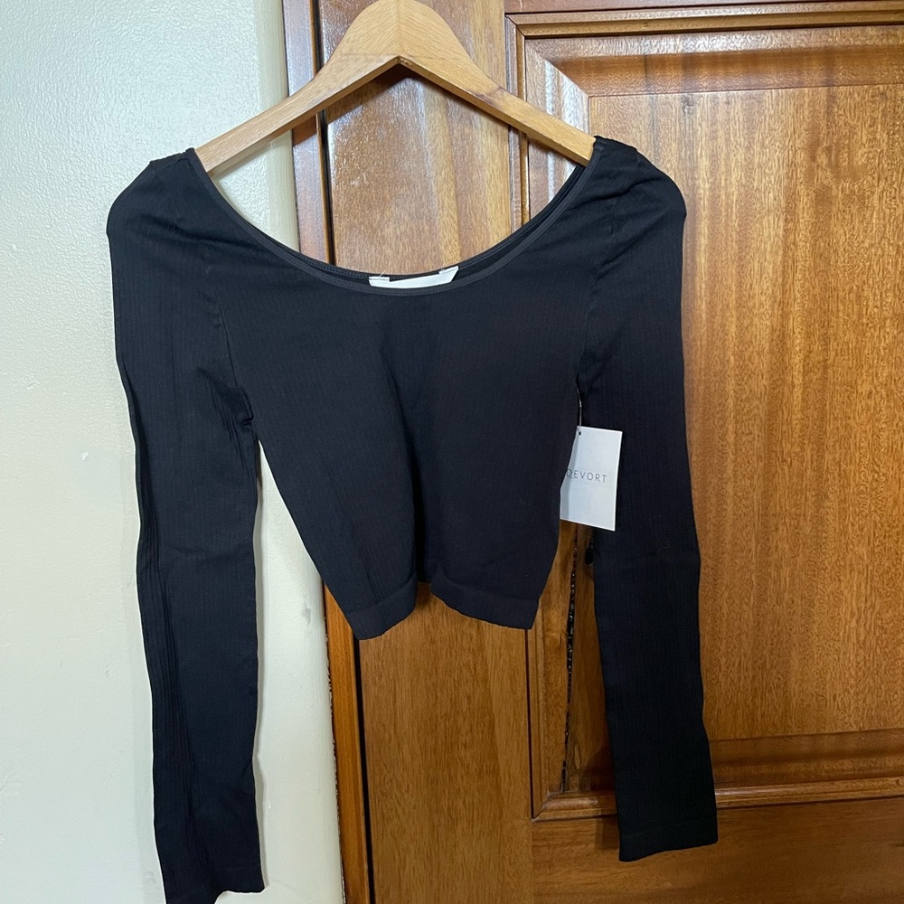 Never Worn Black Staple Top